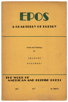 Poems and Drawings [in] Epos: A Quarterly of Poetry, Extra Issue, 1962