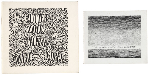 Two small volumes illustrated by Edward Gorey