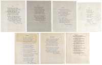 Thirteen manuscript poems