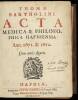 Acta Medica & Philosophiae Hafniensia - 3