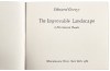 The Improvable Landscape: A Piermont Book - 3