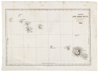 Carte des Isles Taiti pour servir au Voyage pittoresque autour du Monde