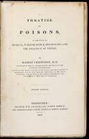 A Treatise on Poisons, in Relation to Medical Jurisprudence, Psychology, and the Practice of Physic
