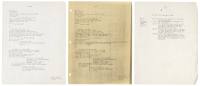 Four manuscript poems