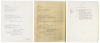Four manuscript poems