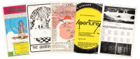 Assortment of counterculture and bohemian ephemera mostly from San Francisco
