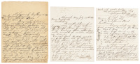 Autograph letters from W.D. Smith, owner of the Shumagin Packing Company