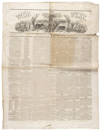 The Wide West. San Francisco, Sunday December 2, 1855