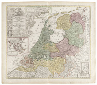 Belgii Pars Septentrionalis Communi Nomine Vulgo Hollandia Nuncupata Continens Statum Potentissime Batavorum Reipublicae seu Provincias VII. Foederatas