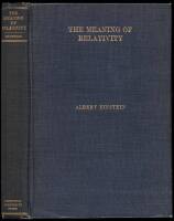 The Meaning of Relativity: Four Lectures Delivered at Princeton University , May, 1921.