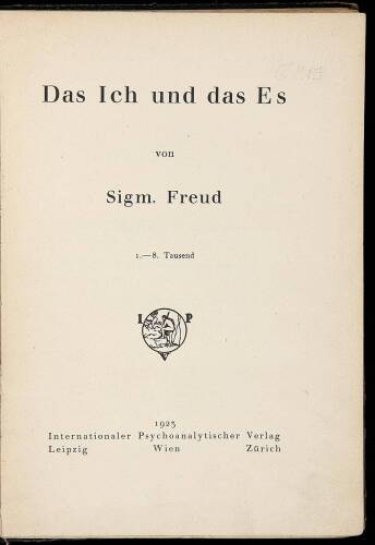Das Ich und Das Es