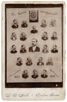 Die Austin S&auml;ngerrunde Zum Zwanzigsten Hochzeitstage cabinet card