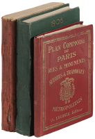 Three Paris guidebooks