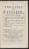 A Treatise of Foods, in General...