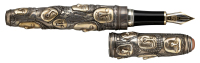 CARAN D'ACHE: Buddha Silver and Vermeil Limited Edition Fountain Pen