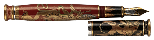 LOIMINCHAY: Thangka Tibetan Buddhism Limited Edition Maki-e Fountain Pen