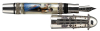 KRONE: Moulin Rouge [Toulouse-Lautrec] Limited Edition Sterling Silver Fountain Pen