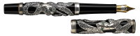 PARKER: Snake Sterling Silver Limited Edition Fountain Pen