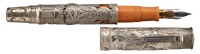OMAS: Triratna Sterling Silver Limited Edition Fountain Pen