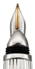 JORG HYSEK: Palladium-Plated Fountain Pen, Godron-Striped Pattern - 2