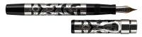PLATINUM: 70th Anniversary Sterling Silver Filigree Overlay Fountain Pen