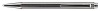 CARAN D'ACHE: Six-Sided Rhodium-Plated Ballpoint Pen, Chevron Pattern