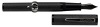 CONKLIN: Mark Twain Matte Carbon Crescent-Filler Fountain Pen