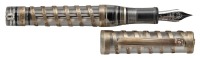 STIPULA: E. Pluribus Unum Sterling Silver Overlay Limited Edition Skeleton Fountain Pen
