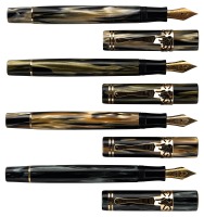 VISCONTI: Federico II Fountain Pens * Lot of Four