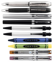 CROSS, FABER-CASTELL, PARKER, and Others: Lot of 50 Writing Instruments and Accoutrements