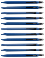 CROSS: Click Ballpoint Pens, Pearlescent Blue * Lot of 22 Pens
