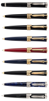 STIPULA: Gladiator Ballpoint Pens * Lot of Nine