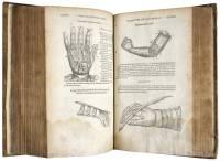 Les Oeuvres Divisees en vingt huict Livres, avec les figures & portraicts, tant de l&rsquo;anatomie, que des instruments de chirurgie, & de plusieurs monstres. Reveu&euml;s & augmentees par l&rsquo;autheur