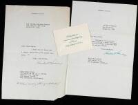 Collection of Signed Books and Letters, Framed Portrait of Herbert Hoover
