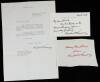 Collection of Signed Books and Letters, Framed Portrait of Herbert Hoover - 2