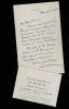 Collection of Signed Books and Letters, Framed Portrait of Herbert Hoover - 4