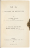 Allan Quatermain [with] She - 6