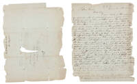 Autograph Letter Signed by Washington McDonough, a teacher in Liberia, reporting to New York, requesting supplies, etc.