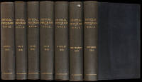 7 volumes of the Daily Official Program of the Panama Pacific International Exposition.