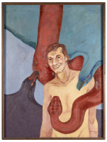 Oil painting of Glenn Todd