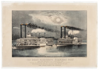 The Great Mississippi Steamboat Race from New Orleans to St. Louis (July 1870)