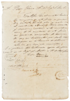 Manuscript marking completion of primitive contract