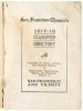 San Franscico Chronicle 1917-18 Classified Directory - 2