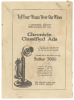 San Franscico Chronicle 1917-18 Classified Directory - 5