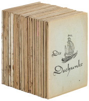 23 issues of Die Dschunke [The Junk Ship]