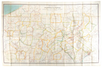 Railroad Map of Pennsylvania Published by the Department of Internal Affairs of Pennsylvania