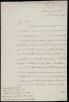 Autograph Letter, Signed by Prince Frederick, to the Earl of Darnley (John Bligh)