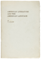 American Literature and the American Language