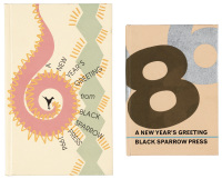 Two Black Sparrow Press New Years Greetings