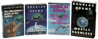 Four signed titles from the Hitchhiker's Guide series
